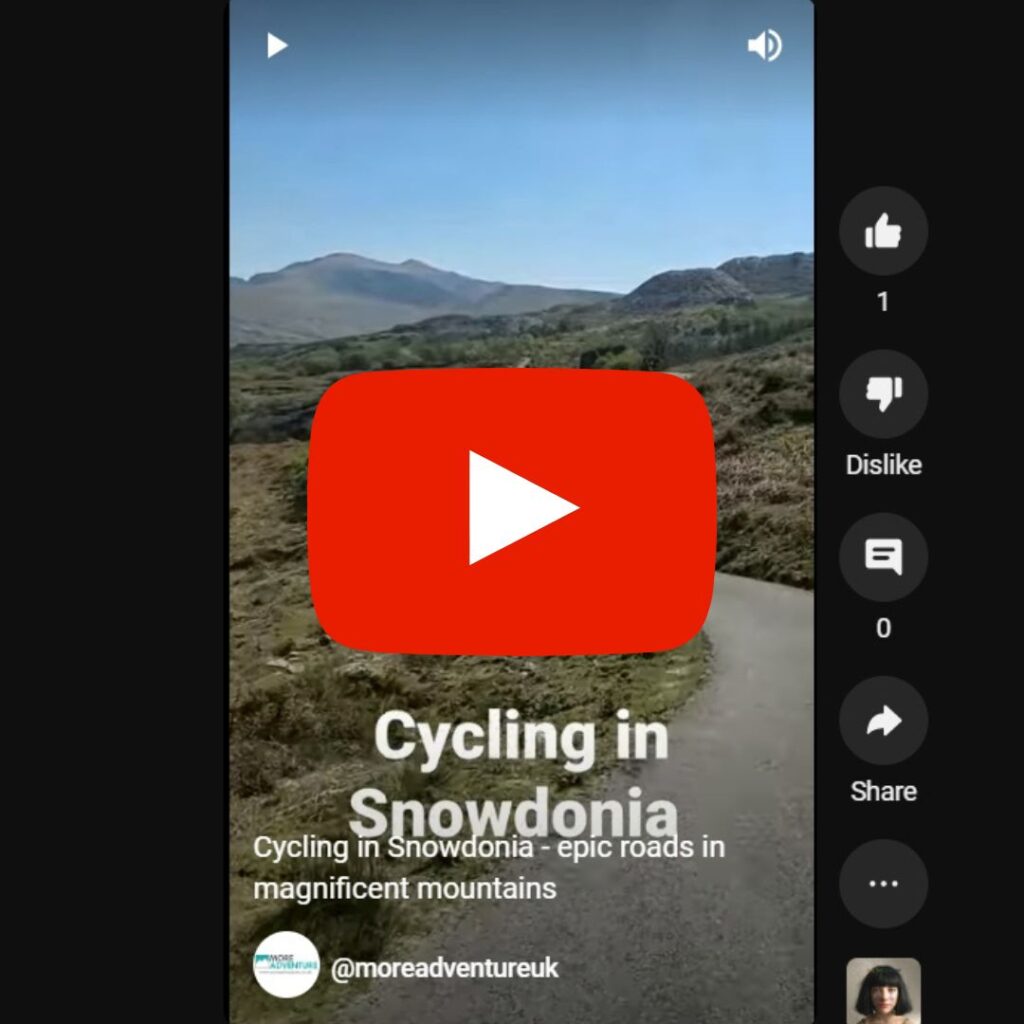 Cycling in Snowdonia Video