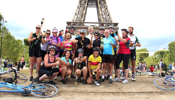 London to Paris Cycle