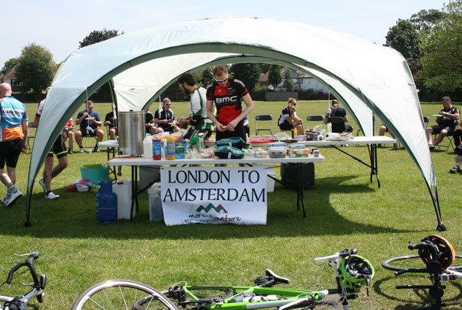 London to Amsterdam Cycle