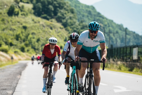More Adventure leaders riding together